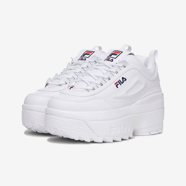 ZAPATILLAS MUJER DISRUPTOR II WEDGE BLANCO - 3
