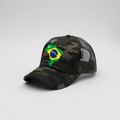 GORRA TRUCKER HOMBRE NATION STORE BRASIL MAPA