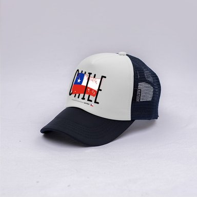 GORRA TRUCKER HOMBRE NATION STORE CHILE BANDERA