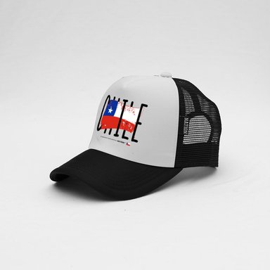 GORRA TRUCKER HOMBRE NATION STORE CHILE BANDERA