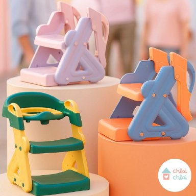 ASIENTO DE ENTRENAMIENTO CON ESCALERA