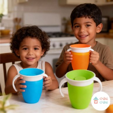 TAZA DE AGUA 360GRADOS DE SILICONA