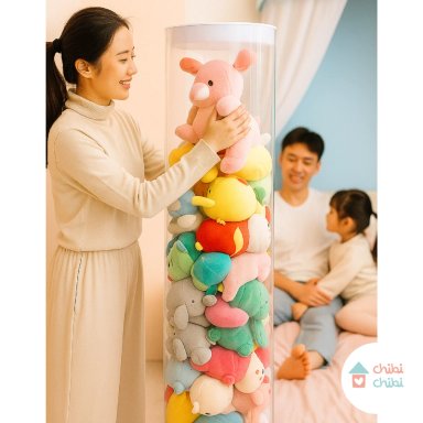 TUBO PARA JUGUETES BLANCO 1.20mt