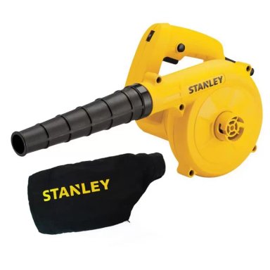 SOPLADORA ASPIRADORA STANLEY STPT600-B3 ELÉCTRICA 600W NEGRO/AMARILLO 220V
