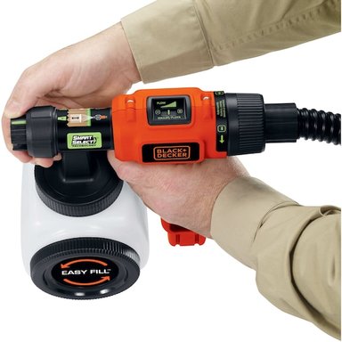 PISTOLA DE PINTURA BLACK Y DECKER 200W 220V BDPH200B-B2