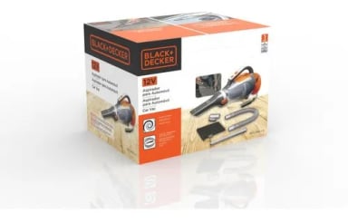 ASPIRADORA DE MANO BLACK+DECKER BDCV610-LA NEGRA Y NARANJA - 5