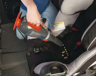 ASPIRADORA DE MANO BLACK+DECKER BDCV610-LA NEGRA Y NARANJA - 7