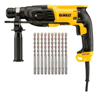 KIT ROTOMARTILLO SDS PLUS 800W 2.9 J + 10 BROCAS SDS PLUS