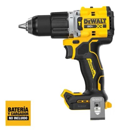 TALADRO PERCUTOR 1/2 XR E-CLUTCH 1050 UWO DEWALT DCD806B-B3