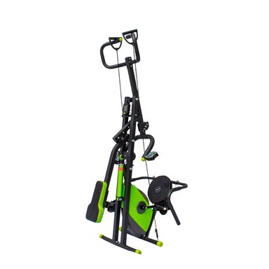 MAQUINA ABDOMINAL SPORT FITNESS + BICICLETA+ PISTÓN 12 NIVL +TWISTER+LIGAS - 2