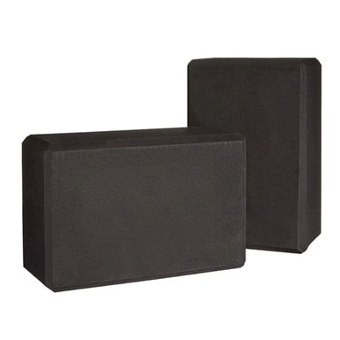 LADRILLO SPORT FITNESS LAD-2005 DE ESPUMA YOGA BLOQUE YOGA NEGRO NEGRO - 2