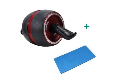 RUEDA ABDOMINAL CARVER + ALMOHADILLA | NEGRO - 2