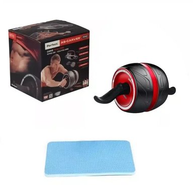 RUEDA ABDOMINAL CARVER + ALMOHADILLA | NEGRO - 4