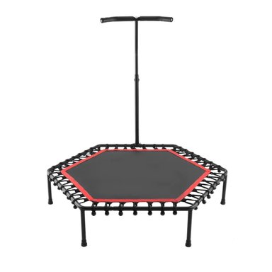 Trampolín Hexagonal saltarin con Agarre - Rojo - 3