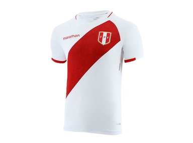 CAMISETA OFICIAL HINCHADA DE PERÚ PARA HOMBRE ELIMINATORIA-L