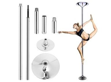 POLE DANCE SPORT FITNESS HGP-40005 FITNESS ESTATICO Y GIRATORIO