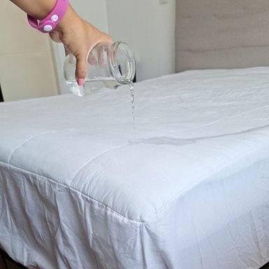 PROTECTOR COLCHÓN LUJO CUNA BLANCO IMPERMEABLE ANTIÁCAROS