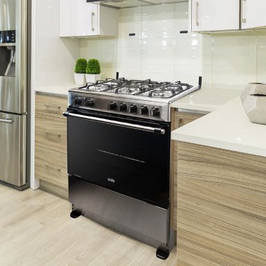 COCINA DE PIE SOLE DUBAI 5 QUEMADORES GLP/GN 76 CM - 3