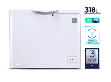 CONGELADORA ELECTROLUX 316 L EFCC32C2HQW BLANCO
