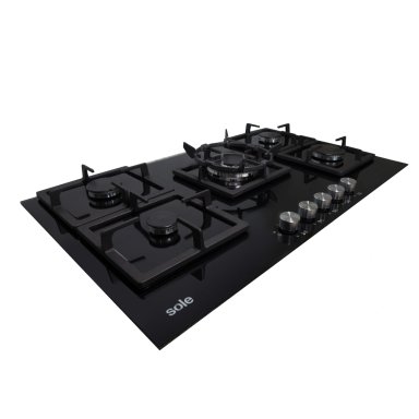 COMBO SOLE COCINA EMPOTRABLE A GAS 5 QUEMADORES SOLCO041 + HORNO ELÉCTRICO 105L SOLHO011 - 2