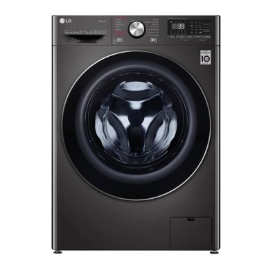 LAVASECA LG 12 KG/7KG CARGA FRONTAL WD12BVC2S6C AI DD INTELIGENCIA ARTIFICIAL NEGRO ACERO - 8