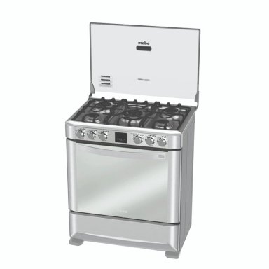 COCINA A GAS MABE 5 HORNILLAS CMP7670FX0 DE PISO - 9