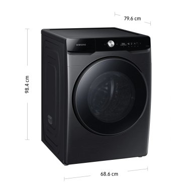 LAVASECA SAMSUNG CARGA FRONTAL 22KG/13KG WD22T6500GV/PE NEGRO - 2