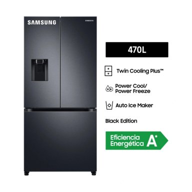 REFRIGERADORA SAMSUNG BOTTOM FREEZER NO FROST RF49A5202B1/PE 470 L - 2