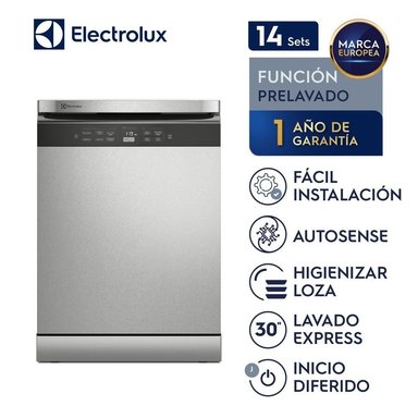 LAVAVAJILLAS ELECTROLUX ELÉCTRICA EHFE14T2MSBUS GRIS