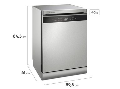 LAVAVAJILLAS ELECTROLUX ELÉCTRICA EHFE14T2MSBUS GRIS - 6