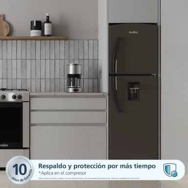 REFRIGERADORA MABE TOP FREEZER NO FROST RMA255FYPG 239 L GRAFITO - 4