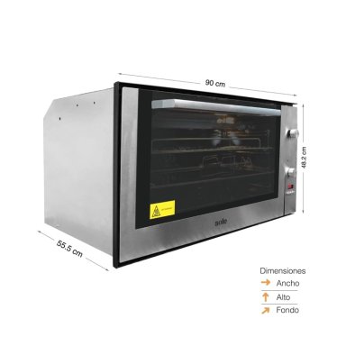 HORNO EMPOTRABLE GAS SOLE 3120SOLHO016V2 110L - 5