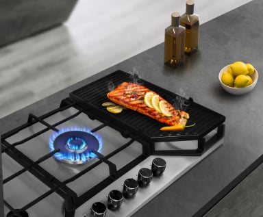 ENCIMERA A GAS SOLE 76CM SOLCO064 + PARRILLA SOLPAR001 - 3