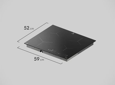 COCINA ENCIMERA DE INDUCCIÓN ELECTROLUX 4 QUEMADORES ETII60F7EOB - 3