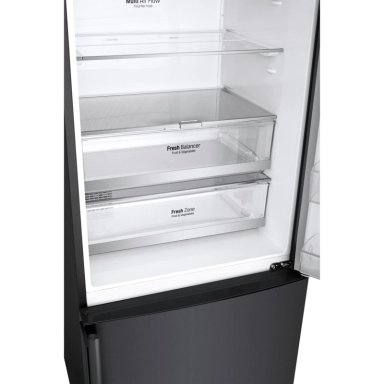 REFRIGERADORA LG BOTTOM FREEZER NO FROST GB46TGT 446 L DOOR COOLING NEGRO MATE - 4