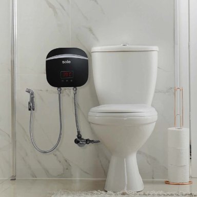 CALENTADOR ELÉCTRICO SOLE RAPICLEAN MAGIC 3.5KW BIDET - 5