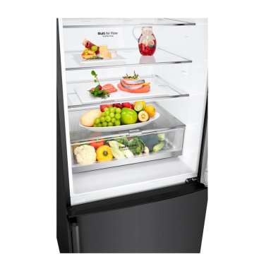 REFRIGERADORA LG 403L GB41WGT BOTTOM FREEZER DOOR COOLING+ NEGRO MATE - 5