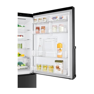 REFRIGERADORA LG 403L GB41WGT BOTTOM FREEZER DOOR COOLING+ NEGRO MATE - 7
