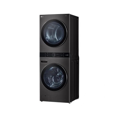 CENTRO DE LAVADO LG CARGA FRONTAL 22KG/16KG WK22BS6 AI DD NEGRO ACERO - 11