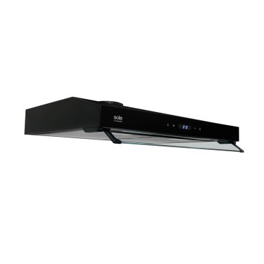 CAMPANA EXTRACTORA SOLE ANCHO 60CM SLIM BLACK S-COLLECTION TURE18CO 2M - 3