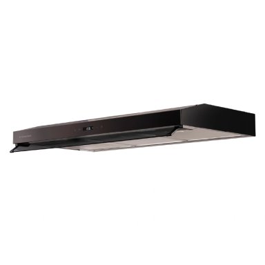 CAMPANA EXTRACTORA SOLE 2M 90CM SLIM BLACK - 4