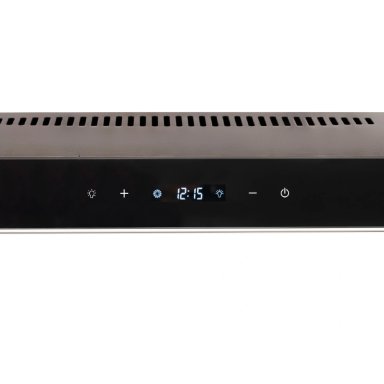 CAMPANA EXTRACTORA SOLE 2M 90CM SLIM BLACK - 6