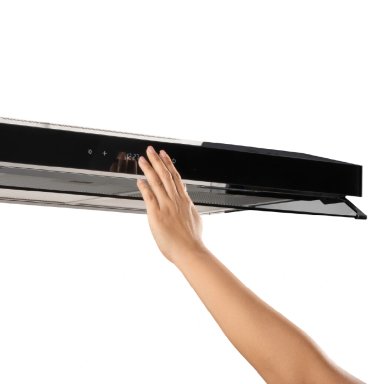 CAMPANA EXTRACTORA SOLE 2M 90CM SLIM BLACK - 9