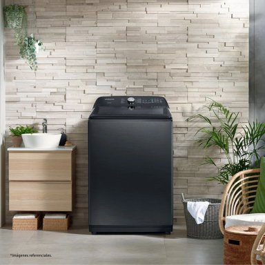 LAVADORA SAMSUNG 24 KG CARGA SUPERIOR BUBBLE SMART WA24A8377GV/PE NEGRO - 10