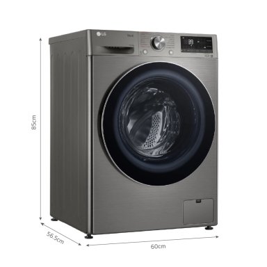 LAVASECA LG CARGA FRONTAL 11/7KG WD11PVC3S6 AI DD INTELIGENCIA ARTIFICIAL PLATEADO - 2