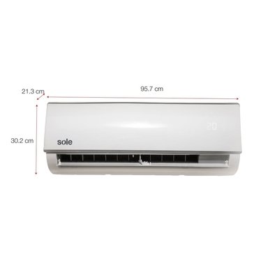 AIRE ACONDICIONADO SPLIT SOLE 18000 BTU SOLAIR010V2 SOLO FRÍO - 5