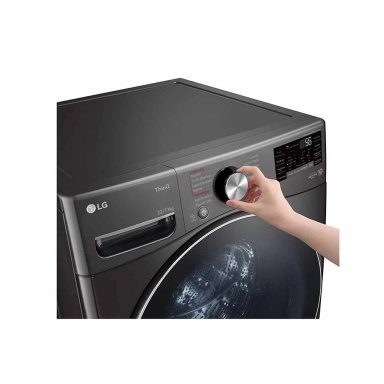 LAVASECA LG CARGA FRONTAL 22KG/13KG WD22BV2S6R AI DD INTELIGENCIA ARTIFICIAL NEGRO - 10