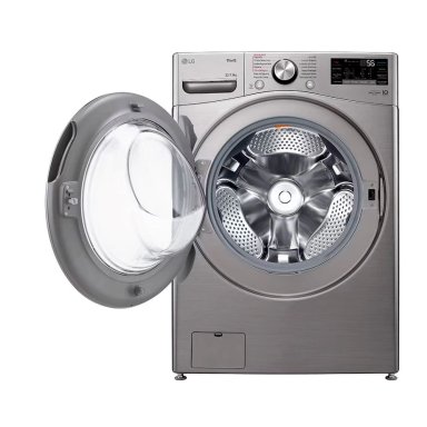LAVASECA LG CARGA FRONTAL 22/13 KG WD22VV2S6R AI DD INTELIGENCIA ARTIFICIAL PLATEADO - 11