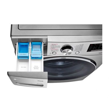 LAVASECA LG CARGA FRONTAL 22/13 KG WD22VV2S6R AI DD INTELIGENCIA ARTIFICIAL PLATEADO - 12