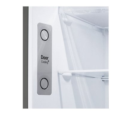 REFRIGERADORA LG 314L GT31WPP TOP FREEZER DOOR COOLING PLATEADO - 11